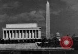 Image of Lincoln Memorial and American soldiers Washington DC USA, 1950, second 5 stock footage video 65675041795