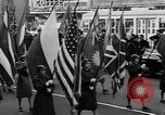 Image of United Nations Week parade New York City USA, 1950, second 41 stock footage video 65675041796