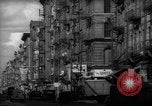 Standbild Tenement Bereich New York City USA, 1937, aus Sekunde 17 historischem Filmmaterial Videoclip 65675041801
