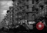 Standbild Tenement Bereich New York City USA, 1937, aus Sekunde 18 historischem Filmmaterial Videoclip 65675041801