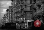 Standbild Tenement Bereich New York City USA, 1937, aus Sekunde 21 historischem Filmmaterial Videoclip 65675041801