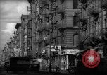 Standbild Tenement Bereich New York City USA, 1937, aus Sekunde 22 historischem Filmmaterial Videoclip 65675041801