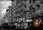 Standbild Tenement Bereich New York City USA, 1937, aus Sekunde 25 historischem Filmmaterial Videoclip 65675041801