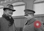 Image of Ferdinand Foch meets with Crow Native American Indians Montana United States USA, 1921, second 17 stock footage video 65675041803