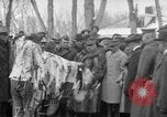 Image of Ferdinand Foch meets with Crow Native American Indians Montana United States USA, 1921, second 55 stock footage video 65675041803