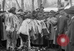 Image of Ferdinand Foch meets with Crow Native American Indians Montana United States USA, 1921, second 56 stock footage video 65675041803