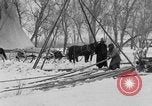 Image of Crow Native American Indian tribe reservation Montana United States USA, 1921, second 60 stock footage video 65675041805