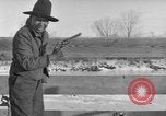 Image of Cattle ranching by Crow Native American Indian tribe Montana United States USA, 1921, second 51 stock footage video 65675041806