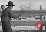 Image of Cattle ranching by Crow Native American Indian tribe Montana United States USA, 1921, second 55 stock footage video 65675041806