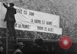 Image of Armistice Day Paris France, 1918, second 36 stock footage video 65675041808