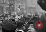 Image of Crowds celebrate World War I Armistice Paris France, 1918, second 33 stock footage video 65675041809