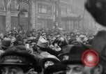 Image of Crowds celebrate World War I Armistice Paris France, 1918, second 37 stock footage video 65675041809