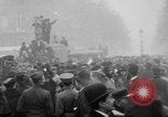 Image of Crowds celebrate World War I Armistice Paris France, 1918, second 40 stock footage video 65675041809