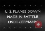 Image of Eighth Air Force Germany, 1943, second 1 stock footage video 65675041819
