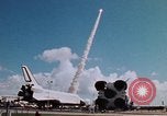 Standbild Space Shuttle Atlantis Cape Canaveral Florida USA, 1985, aus Sekunde 47 historischem Filmmaterial Videoclip 65675041832
