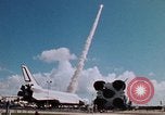 Standbild Space Shuttle Atlantis Cape Canaveral Florida USA, 1985, aus Sekunde 49 historischem Filmmaterial Videoclip 65675041832