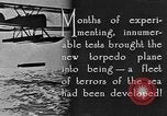 Image of torpedo plane United States USA, 1925, second 7 stock footage video 65675041841