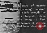 Image of torpedo plane United States USA, 1925, second 12 stock footage video 65675041841