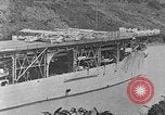 Image of The Aircraft Carriers USS Langley in Panama Canal and USS Saratoga bei Panama, 1925, second 10 stock footage video 65675041842