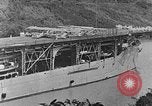 Image of The Aircraft Carriers USS Langley in Panama Canal and USS Saratoga bei Panama, 1925, second 11 stock footage video 65675041842