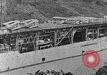 Image of The Aircraft Carriers USS Langley in Panama Canal and USS Saratoga bei Panama, 1925, second 17 stock footage video 65675041842