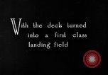 Image of The Aircraft Carriers USS Langley in Panama Canal and USS Saratoga bei Panama, 1925, second 26 stock footage video 65675041842