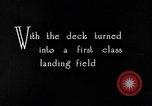 Image of The Aircraft Carriers USS Langley in Panama Canal and USS Saratoga bei Panama, 1925, second 27 stock footage video 65675041842