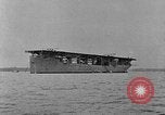 Image of The Aircraft Carriers USS Langley in Panama Canal and USS Saratoga bei Panama, 1925, second 32 stock footage video 65675041842