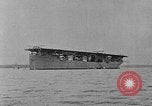 Image of The Aircraft Carriers USS Langley in Panama Canal and USS Saratoga bei Panama, 1925, second 33 stock footage video 65675041842