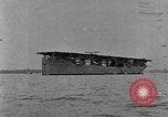 Image of The Aircraft Carriers USS Langley in Panama Canal and USS Saratoga bei Panama, 1925, second 37 stock footage video 65675041842