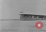 Image of The Aircraft Carriers USS Langley in Panama Canal and USS Saratoga bei Panama, 1925, second 41 stock footage video 65675041842
