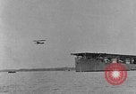 Image of The Aircraft Carriers USS Langley in Panama Canal and USS Saratoga bei Panama, 1925, second 44 stock footage video 65675041842