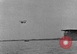 Image of The Aircraft Carriers USS Langley in Panama Canal and USS Saratoga bei Panama, 1925, second 46 stock footage video 65675041842