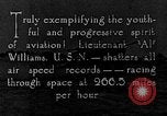 Standbild Lieutenant Williams United States USA, 1925, aus Sekunde 4 historischem Filmmaterial Videoclip 65675041844