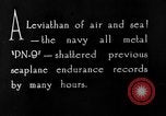 Image avion PN 9 United States USA, 1925, de la seconde 6 séquences d'archives historiques vidéo 65675041845