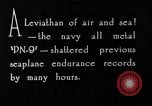 Image avion PN 9 United States USA, 1925, de la seconde 9 séquences d'archives historiques vidéo 65675041845