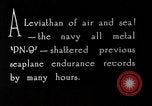 Image avion PN 9 United States USA, 1925, de la seconde 10 séquences d'archives historiques vidéo 65675041845