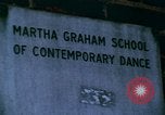Image of Martha Graham Dance Group New York City USA, 1960, second 6 stock footage video 65675041852