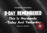 Standbild Alliierten Normandie Frankreich, 1964, aus Sekunde 4 historischem Filmmaterial Videoclip 65675041870