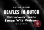 Image Beatles Veilinghal Op hoop van zegen Blokker Pays-Bas, 1964, de la seconde 1 séquences d'archives historiques vidéo 65675041872