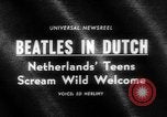 Image Beatles Veilinghal Op hoop van zegen Blokker Pays-Bas, 1964, de la seconde 3 séquences d'archives historiques vidéo 65675041872
