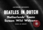 Image Beatles Veilinghal Op hoop van zegen Blokker Pays-Bas, 1964, de la seconde 4 séquences d'archives historiques vidéo 65675041872