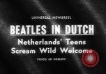 Image Beatles Veilinghal Op hoop van zegen Blokker Pays-Bas, 1964, de la seconde 5 séquences d'archives historiques vidéo 65675041872