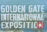 Standbild Golden Gate Ausstellung San Francisco California USA, 1939, aus Sekunde 3 historischem Filmmaterial Videoclip 65675041890