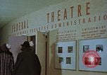 Standbild Federal Theater San Francisco California USA, 1939, aus Sekunde 27 historischem Filmmaterial Videoclip 65675041896