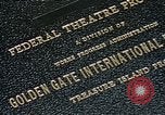 Image of Federal theater San Francisco California USA, 1939, second 62 stock footage video 65675041900