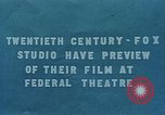 Image of Federal theater San Francisco California USA, 1939, second 7 stock footage video 65675041902