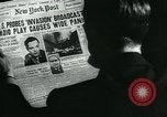 Standbild Zeitung United States USA, 1938, aus Sekunde 4 historischem Filmmaterial Videoclip 65675041915