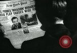 Standbild Zeitung United States USA, 1938, aus Sekunde 6 historischem Filmmaterial Videoclip 65675041915