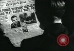 Standbild Zeitung United States USA, 1938, aus Sekunde 8 historischem Filmmaterial Videoclip 65675041915